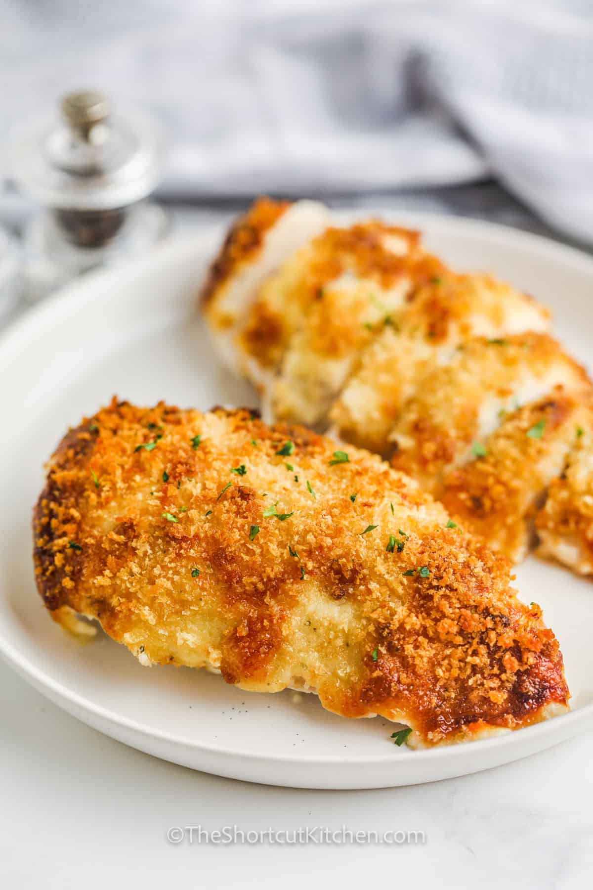 Parmesan Crusted Mayo Chicken